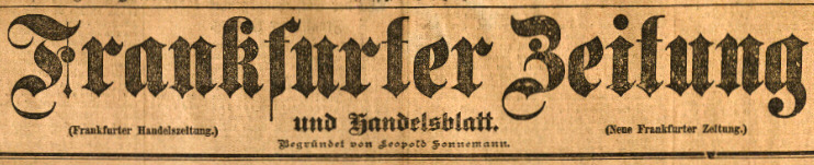Frankfurter Zeitung